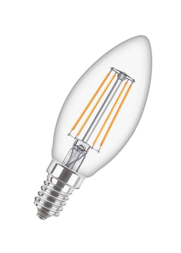 Philips CorePro LEDcandle B35 Filament 6,5-60W/827 LED E14 806lm warmweiß