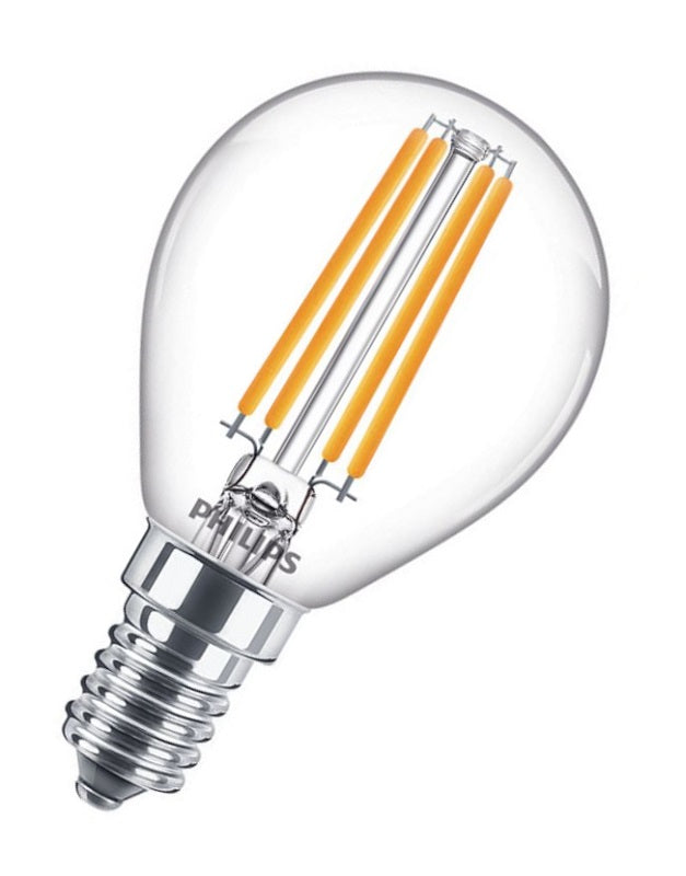 Philips CorePro LEDluster P45 Filament 6,5-60W/827 LED E14 806lm warmweiß