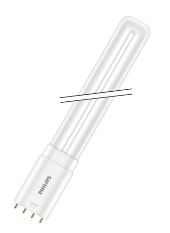 Philips LED CorePro matt 160° PL-L 12-24W/830 warmweiß 1440lm 2G11 KVG AC 220-240V