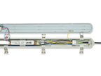 Philips LED CoreLine Feuchtraumleuchte WT065C opal 30/53W/840 kaltweiß 4100/6800lm 110° 220-240V IP65 1507mm
