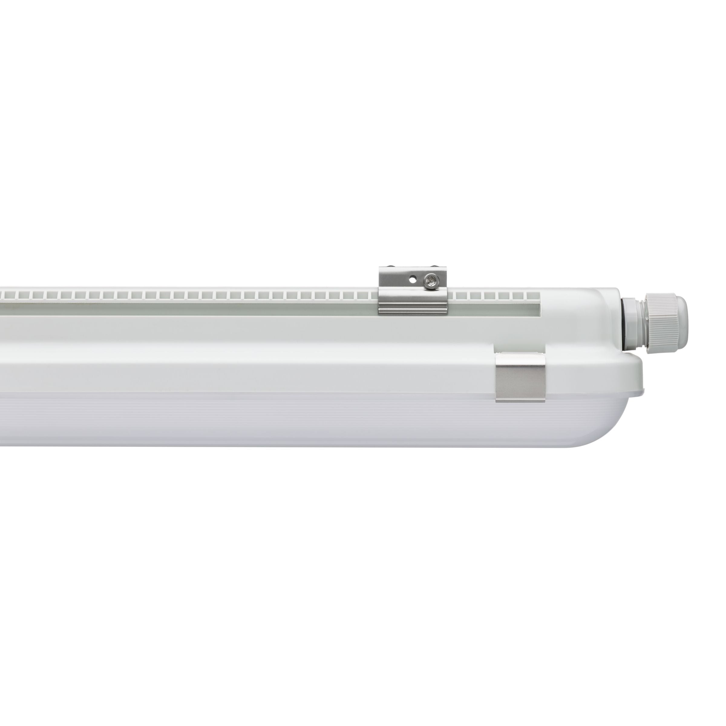 Philips LED CoreLine Feuchtraumleuchte WT120C klar 62W/840 kaltweiß 10000lm 110° 220-240V IP65 1515mm