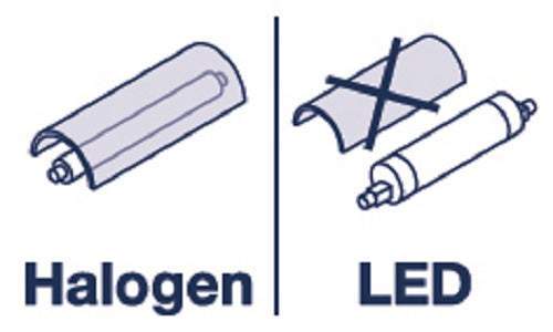 Osram LED Bellalux Classic LINE 118 12,5-100W/827 R7s klar 1521lm warmweiß nicht dimmbar