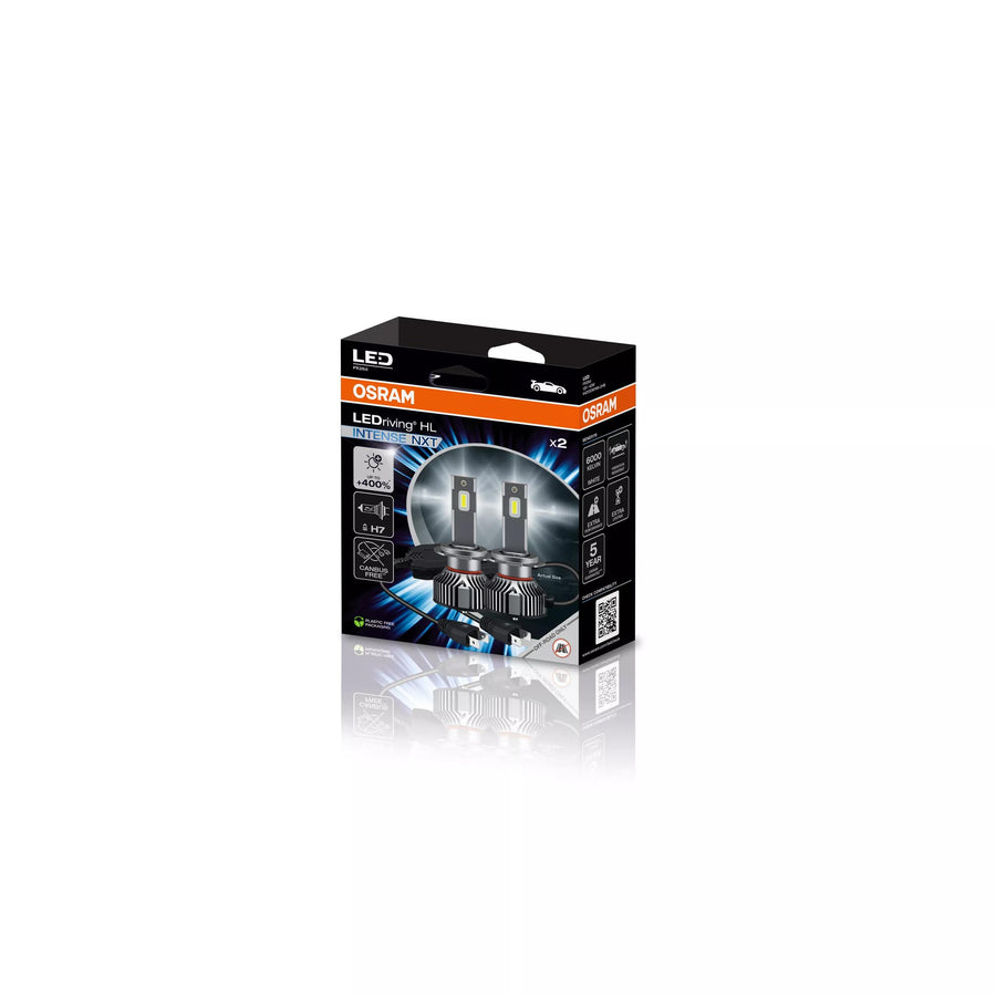 Osram LED LEDriving Hl Intense Nxt H7 42W 4000lm bis 6000k PX26d 12V 2er Pack – Produktansicht