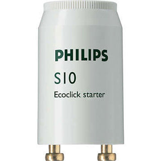 Philips Starter S10 Ecoclick Starter Leuchtstoffröhre Einzelschaltung 4-65W SIN 220-240V