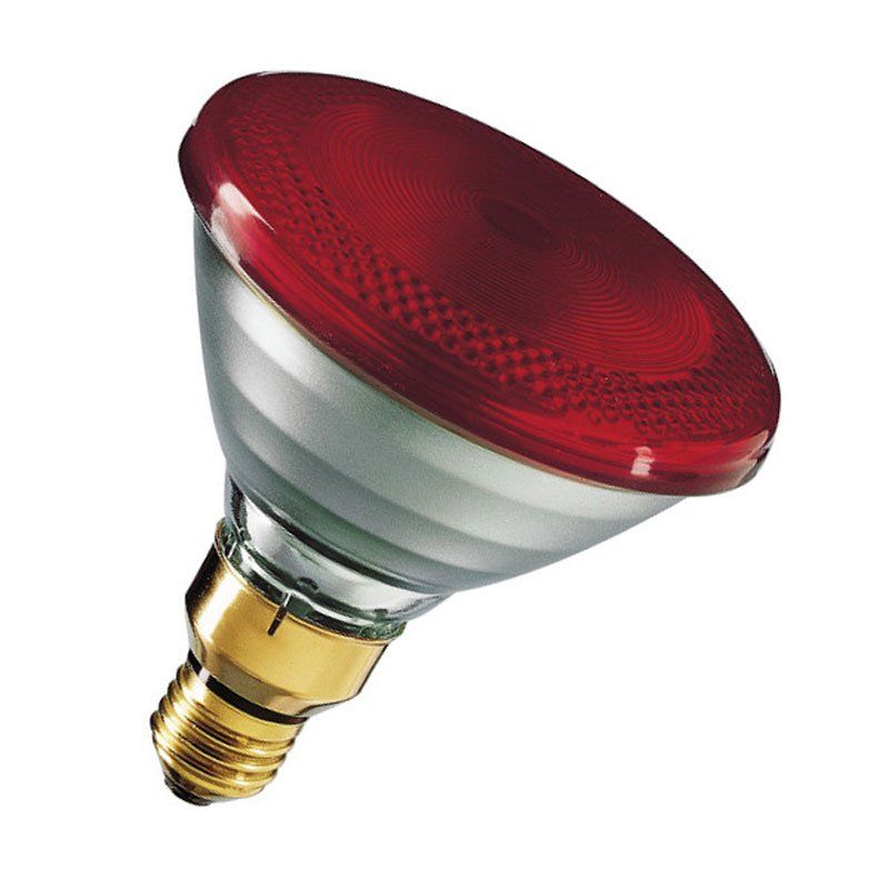 Philips InfraRed 100W IR100R PAR38 E27 Rot Tieraufzucht