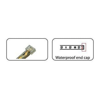 I-Light Wasserdichte Entkappe für LED-Bänder LL-AXEC8 (für LL-HS352860)