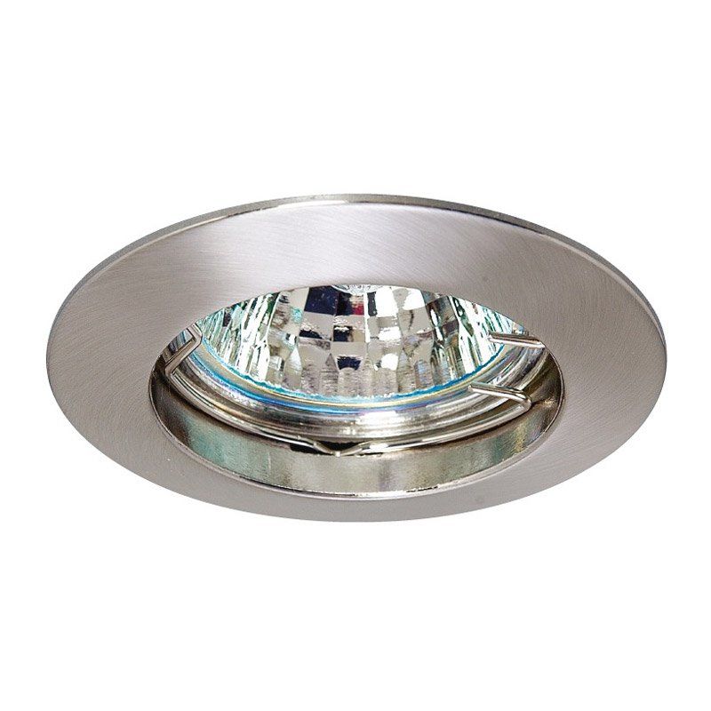 I-Light Einbaustrahler Fix Nickel satiniert für MR 16 Lampe