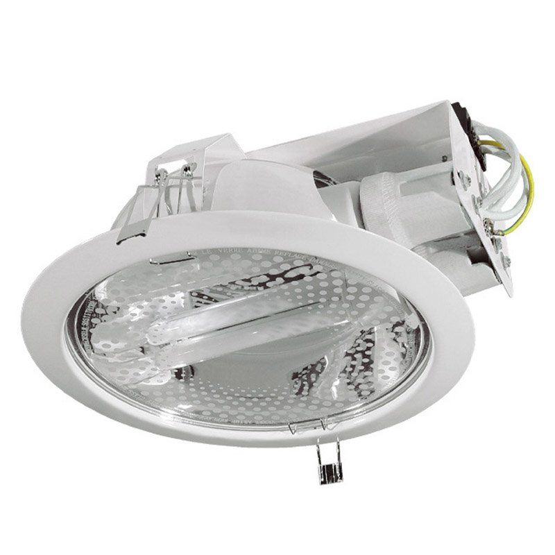 I-Light Einbaustrahler weiß 2xE27, max. 26W je Sockel, Leuchtmittel nicht enthalten