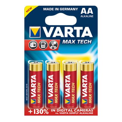 Varta Batterien Max Tech 4706 AA 4er Blister
