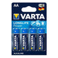Varta Batterien Longlife Power 4906 AA 4er Blister