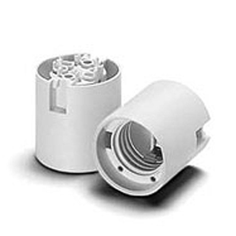 Houben Thermoplast Fassung E27 einteilig T210 weiß