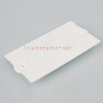 Abdeckplatte für Einspeisung schwarz