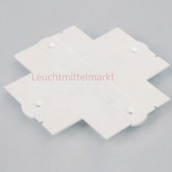 Abdeckplatte für Winkelverbinder/T-Verbinder/Kreuzverbinder weiß
