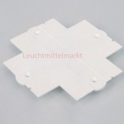Abdeckplatte für Winkelverbinder/T-Verbinder/Kreuzverbinder weiß