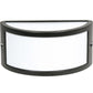 I-Light Wandleuchte Halbrund Schwarz, IP 54 E27