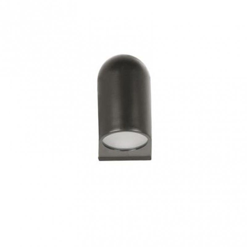 I-Light Wandleuchte Zylinder Schwarz, IP 44 E27