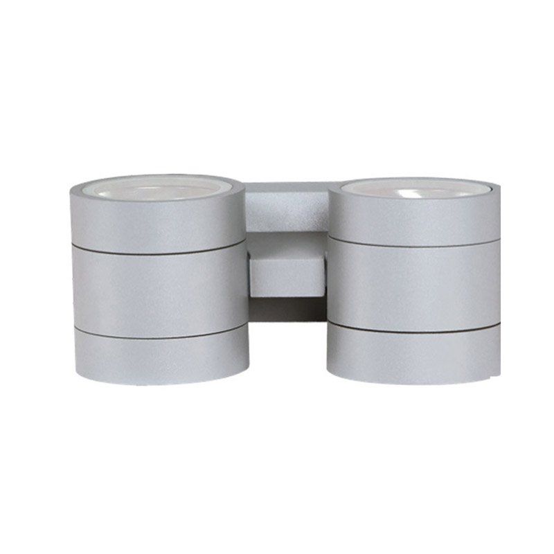 I-Light Wandleuchte Cup Grau, IP 54 2 x G9