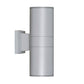 I-Light Wandleuchte Rund Silber, IP 54 2 x E27
