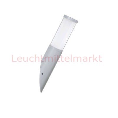I-Light Wandleuchte Fackel Silber, IP 54 E27