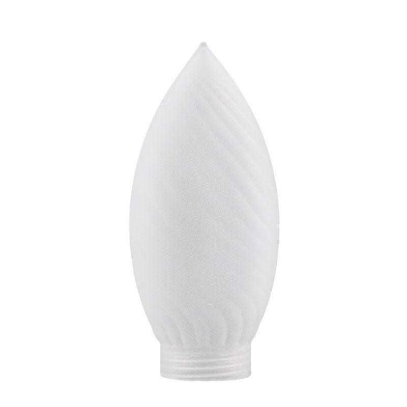 Paulmann Dekoglas Kerze Gedreht Satin für Halogen Basic Sockel Mini