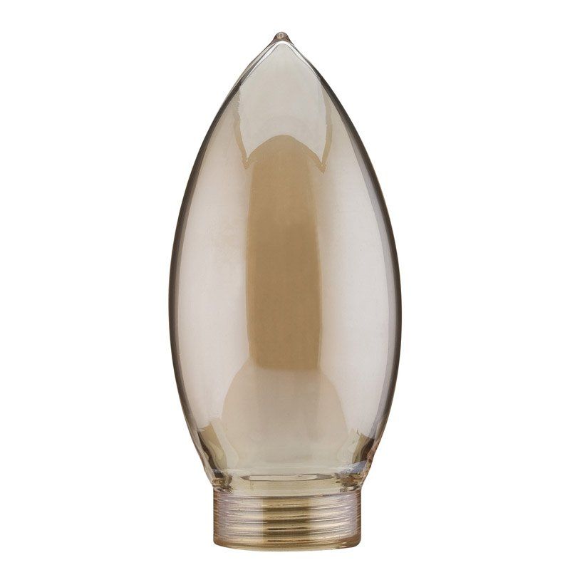 Paulmann Dekoglas Kerze Gold für Halogen Basic Sockel Mini