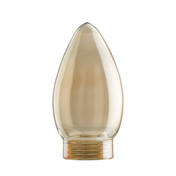 Paulmann Dekoglas Minikerze Gold für Halogen Basic Sockel Mini