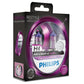 Philips ColorVision Purple-Fahrzeugscheinwerferlampe H4 12V 60/55W (2er Blister)