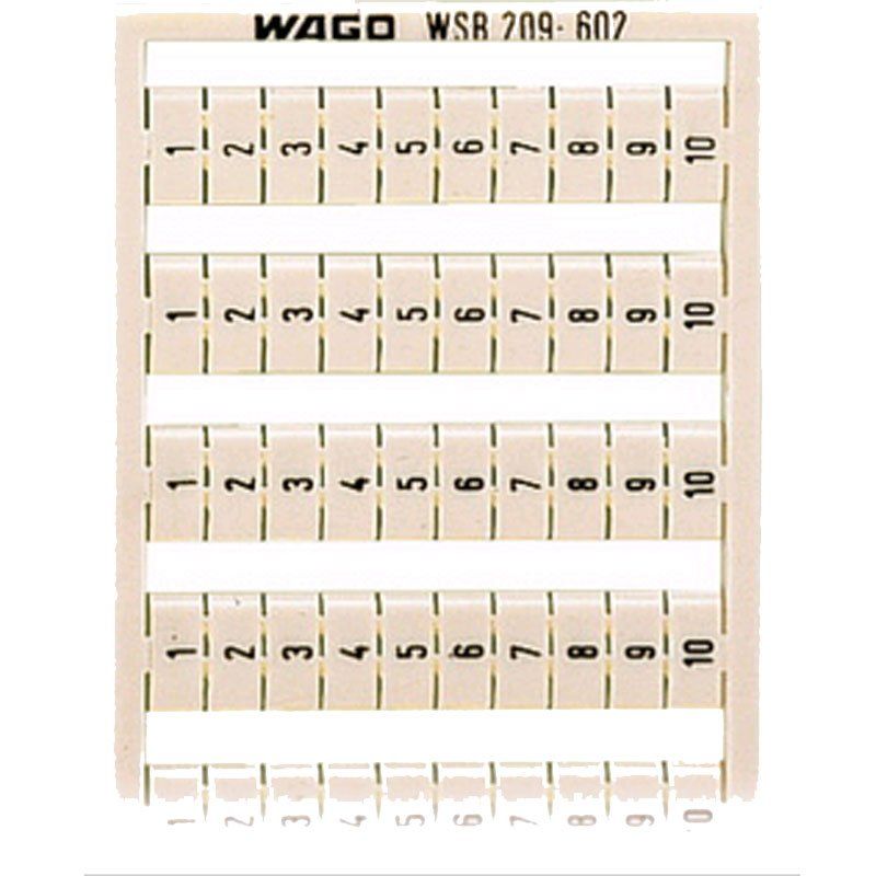 Wago WSB-Schnellbeschriftungssystem 209-602 (1 Stück)