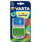 Varta LCD Charger 57070 incl. 4 x AA 2600 mAh + 12V Adapter + USB Kabel