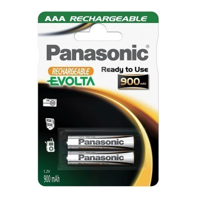 Panasonic Akku Evolta Ready2Use AAA 900 mAH 1,2V 2er Blister