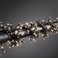 Konstsmide Micro LED Büschelllichterkette Cluster mit 580 Dioden Gesamtlänge 700cm wa