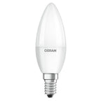 Osram LED Kerzenlampe STAR CLASSIC B40 5W/840 470lm E14 matt neutralweiß / kaltweiß