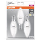 Osram LED Base Classic B Retro 5-40W/827 E14 470lm echt warmweiß nicht dimmbar matt - 3er Blister