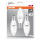 Osram LED Base Classic B Retro 5-40W/840 E14 470lm kaltweiß nicht dimmbar matt - 3er Blister