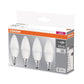 Osram LED Base Classic B Retro 5-40W/840 E14 470lm kaltweiß nicht dimmbar matt - 4er Pack