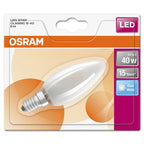 Osram LEDStar Classic B 4-40W/840 E14 matt 320° 470lm kaltweiß nicht dimmbar Blister