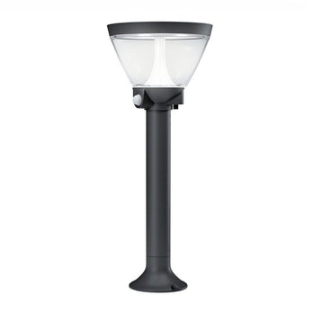 Osram LED Bodenleuchte Endura Style Lantern Solar/AC 53cm 7,5W/830 300lm warmweiß nicht dimmbar dunkelgrau IP44