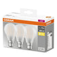 Osram LED Base Classic A Glas 7-60W/827 B22d matt 300° 806lm warmweiß nicht dimmbar 3er Pack