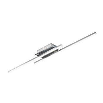 Osram LED Wand-/Deckenleuchte Stripe Duo 600+800 20W/830 1160lm warmweiß nicht dimmbar steel IP20