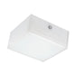 Osram Wand-/Deckenleuchte Lunive Quadro 8W/840 400lm kaltweiß nicht dimmbar weiß IP20