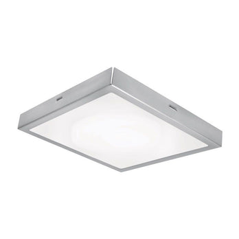 Osram Wand/-Deckenleuchte Lunive Vela 14W/830 750lm neutralweiß nicht dimmbar grauweiß IP20