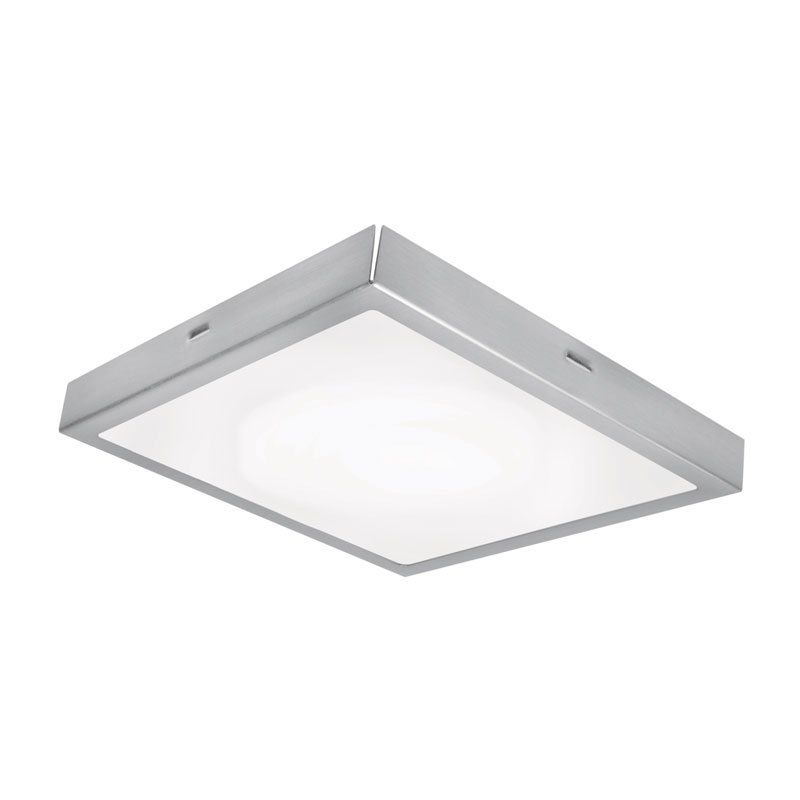 Osram Wand/-Deckenleuchte Lunive Vela 14W/830 750lm neutralweiß nicht dimmbar grauweiß IP20