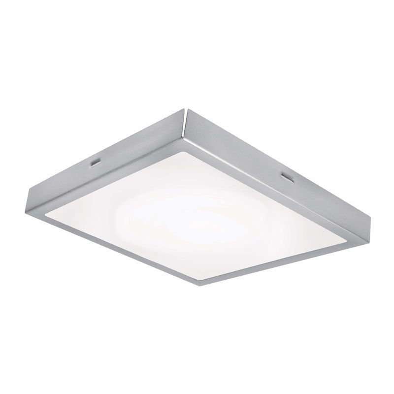 Osram Wand/-Deckenleuchte Lunive Vela 14W/840 750lm kaltweiß nicht dimmbar grauweiß IP20