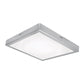 Osram Wand/-Deckenleuchte Lunive Vela 14W/840 750lm kaltweiß nicht dimmbar grauweiß IP20