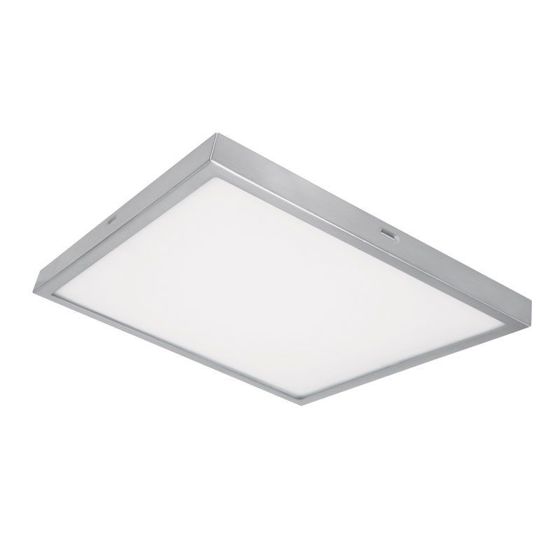 Osram Wand-/Deckenleuchte Lunive Vela 19W/830 1050lm warmweiß nicht dimmbar grauweiß IP20