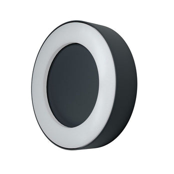 Osram LED Wandleuchte Endura Style Ring 13W/830 480lm warmweiß nicht dimmbar dunkelgrau IP44