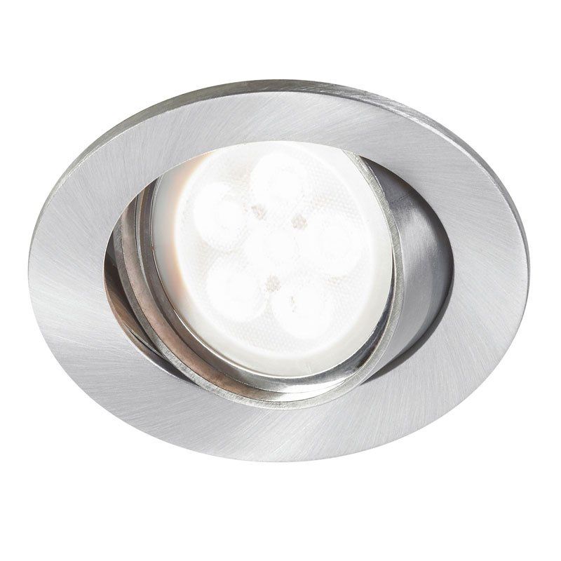 Sylvania LED Inset Trend Swing 6W/840 GU10 36° 345lm neutralweiß dimmbar silber