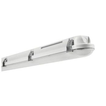 LEDVANCE LED Feuchtraumleuchte Damp Proof DALI 1200 21W/840 2400lm 105° grau IP65 kaltweiß dimmbar