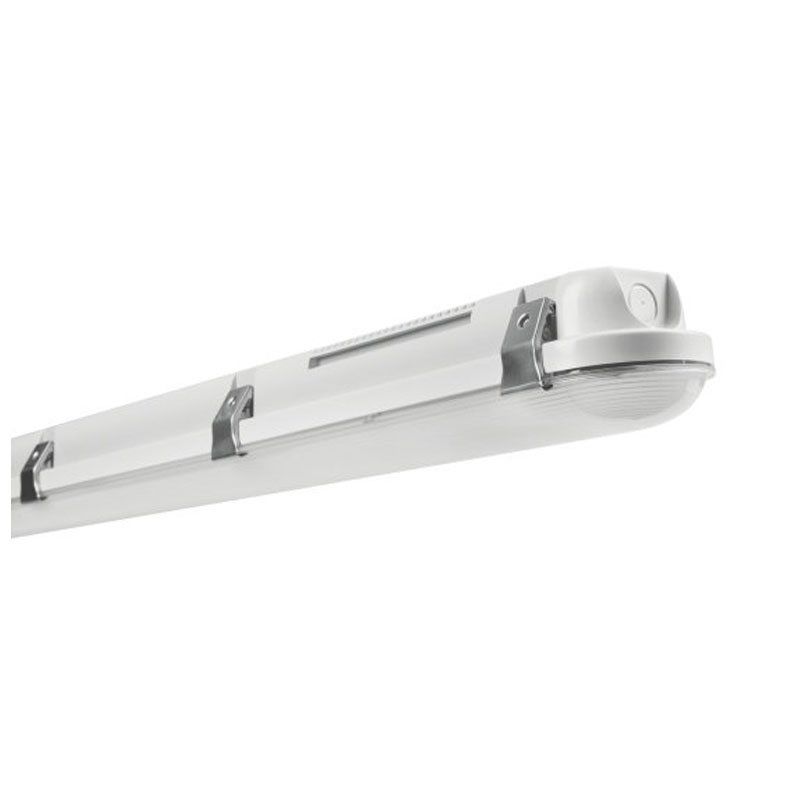 LEDVANCE LED Feuchtraumleuchte Damp Proof DALI 1200 21W/840 2400lm 105° grau IP65 kaltweiß dimmbar