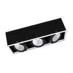 LEDVANCE LED Einbauleuchte Spot Multi 3x 30W/830 3 x 2700lm 38° weiß/schwarz IP20 warmweiß